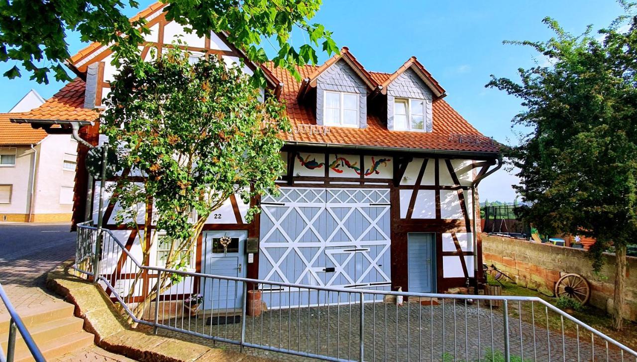 Zur Krone - Ferienhaus 3 Widdershausen Extérieur photo